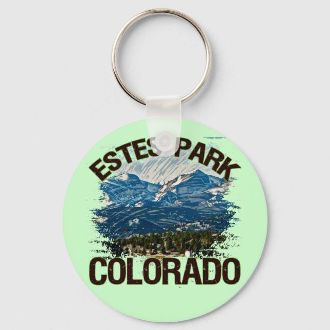 Estes Park, Colorado Schlüsselanhänger (Vorderseite)