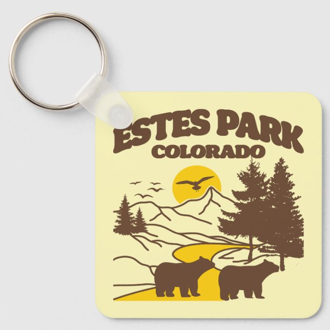 Estes Park, Colorado Schlüsselanhänger (Vorderseite)