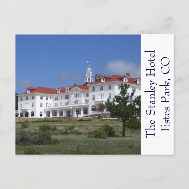 Estes Park Colorado Stanley Hotel Postcard Postkarte (Vorderseite)