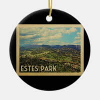 Estes Park Colorado Vintage Travel