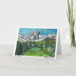 Estes Park Rocky Mountains Grußkarte Karte