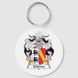 Estevez Familienwappen Schlüsselanhänger