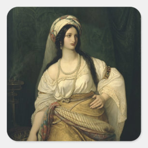 Esther Quadratischer Aufkleber