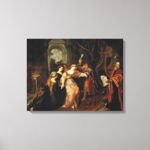Esther vor Ahasuerus, bis 1697 Leinwanddruck