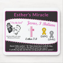 Esther's Wunder Computer Mouse Pad