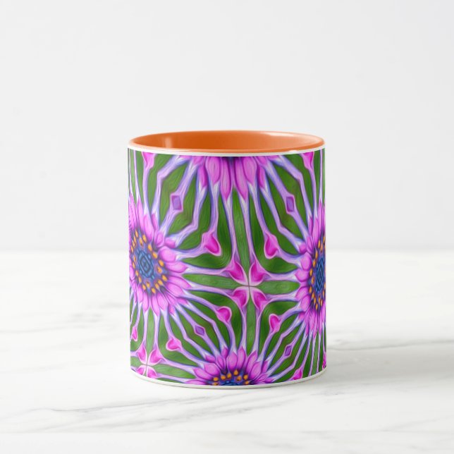 Esthetic Daisy Pattern Tasse (Zentrum)