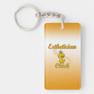 Esthetician Chick Schlüsselanhänger