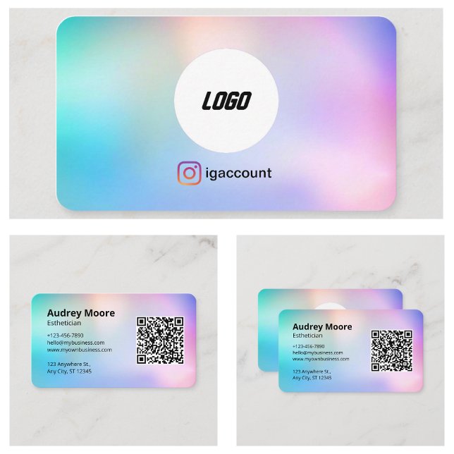 Esthetician Logo-Vorlagen Visitenkarte (Esthetician Logo Templates Business Card
)