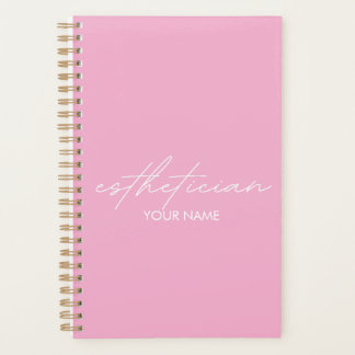 Esthetician Notebook - Personalized Gift Planner Planer