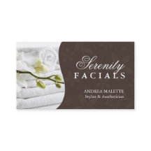 Esthetician-Visitenkarten