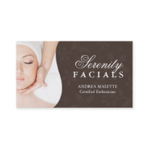 Esthetician-Visitenkarten