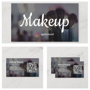 Estheticians Makeup Artist Visitenkarte