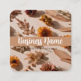 Esthétique | Boho Vibe | Floral | Carte de visite