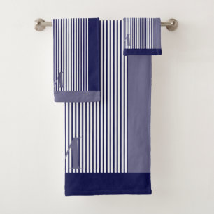 Esthétique nautique personnalisée bleu marine et g