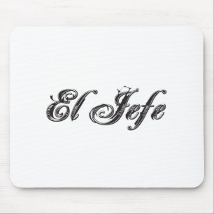Estilo Logo EL Jefe Art Mousepad