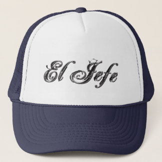 Estilo Logo EL Jefe Art Truckerkappe