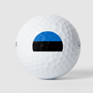 Estland-Flagge Golfball