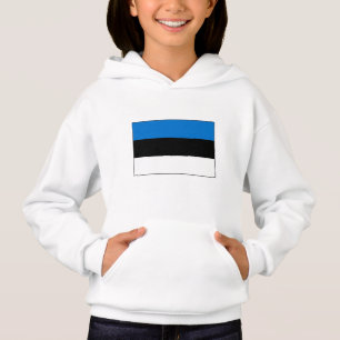 Estland-Flagge Hoodie
