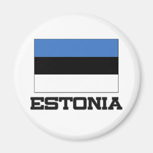 Estland-Flagge Magnet