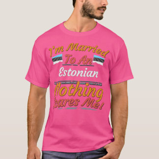 Estland-Flagge Schmetterling Geschenk für Estnisch T-Shirt