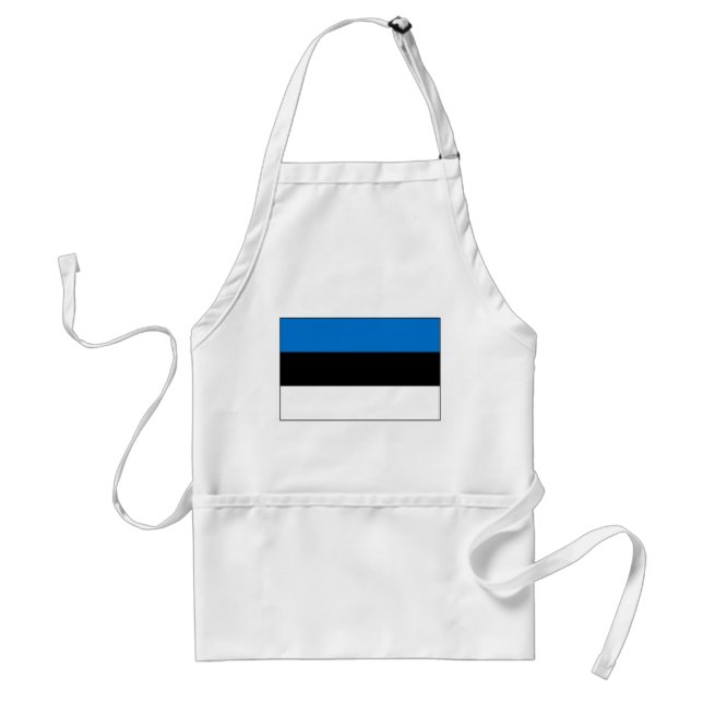 Estland-Flagge Schürze (Vorne)