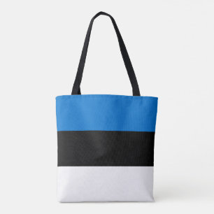 Estland-Flagge Tasche