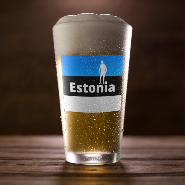 Estland Fußball Glas (Von Creator hochgeladen)