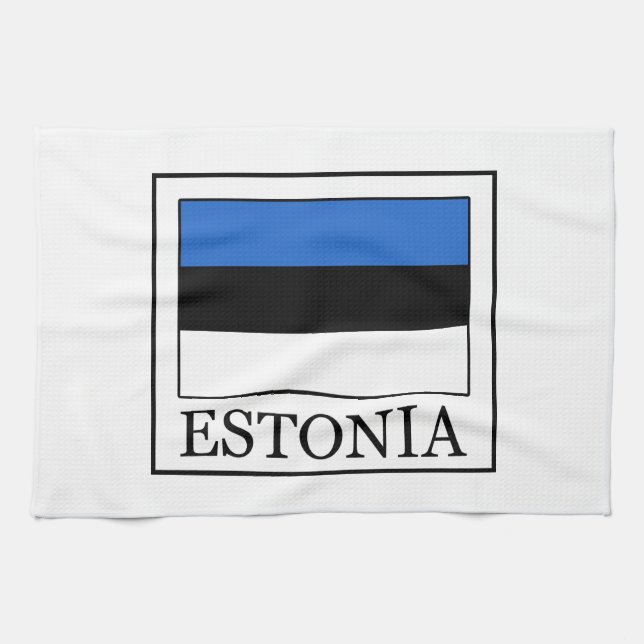 Estland Geschirrtuch (Horizontal)