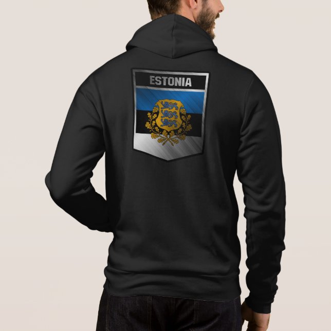Estland Hoodie (Rückseite)