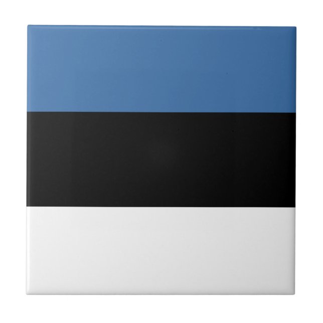 Estland Keramik Tile Fliese (Vorderseite)