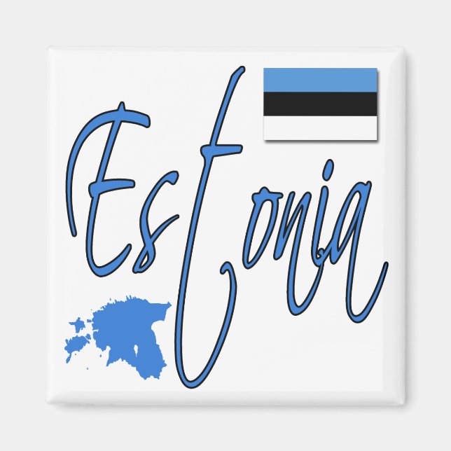 Estland Magnet (Vorne)