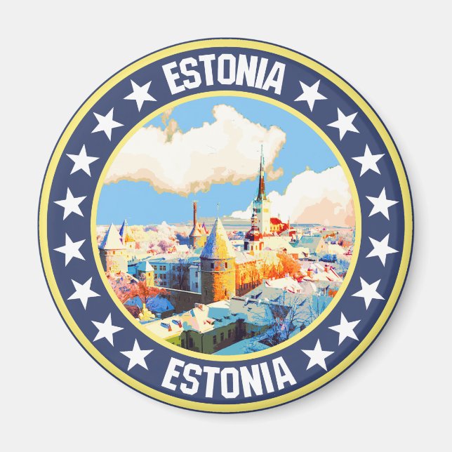 Estland Magnet (Vorne)
