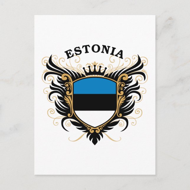 Estland Postkarte (Vorderseite)