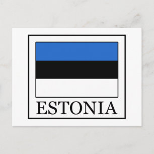 Estland Postkarte