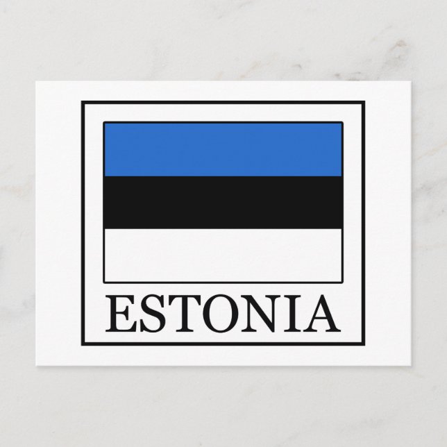 Estland Postkarte (Vorderseite)