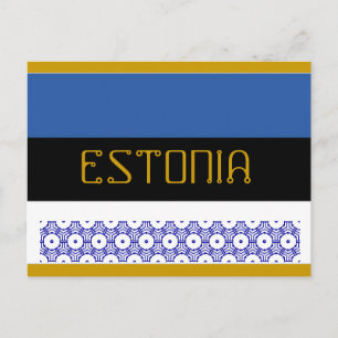 Estland Postkarte