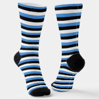 Estland Socken, patriotische estnische Flaggenmode