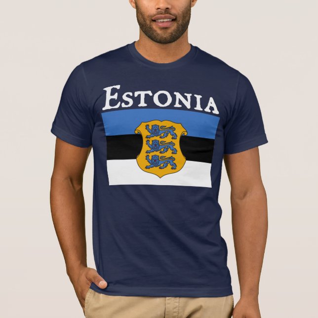 Estland T-Shirt (Vorderseite)