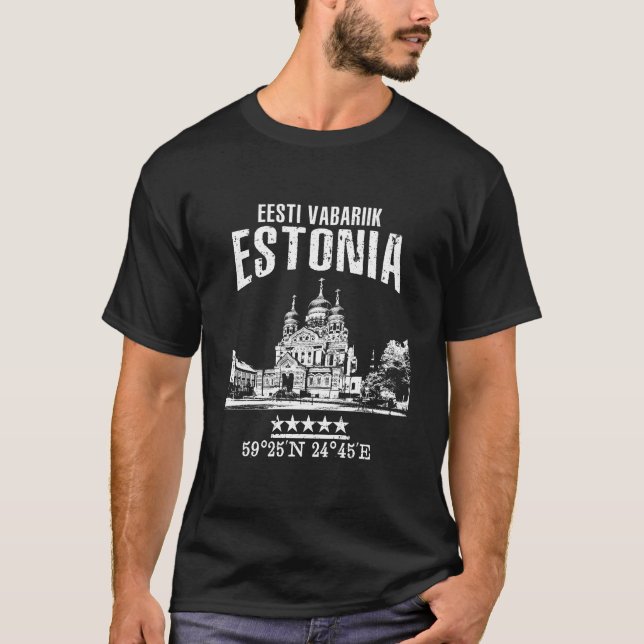 Estland T-Shirt (Vorderseite)