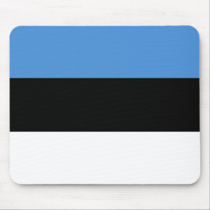 Estlandflagge Mousepad