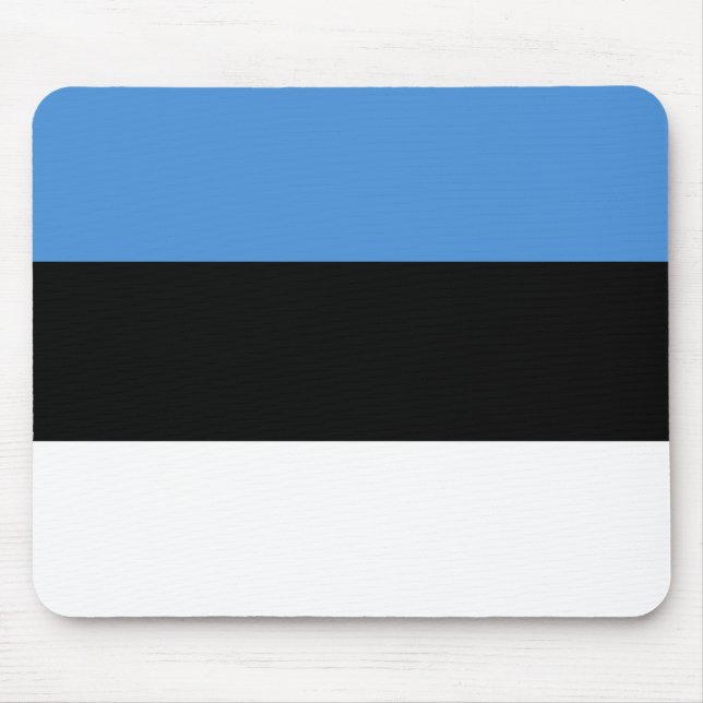 Estlandflagge Mousepad (Vorne)
