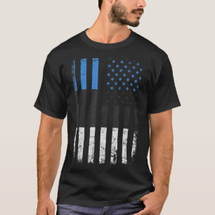 Estnische amerikanische Flagge Estland Amerika Pri T-Shirt
