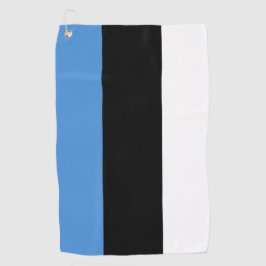 Estnische Flagge / Estnischer Golfurlaub / Sport Golfhandtuch