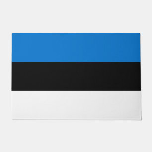 Estnische Flagge Fußmatte