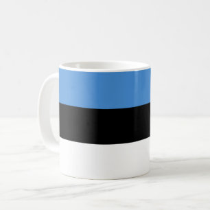 Estnische Flagge Kaffeetasse
