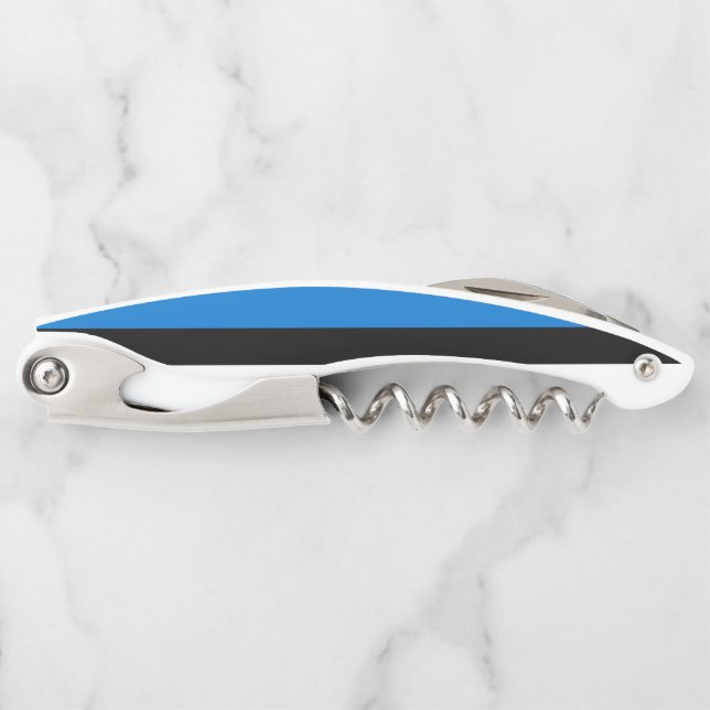 Estnische Flagge Kellnermesser (Vorderseite)