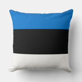 Estnische Flagge Kissen
