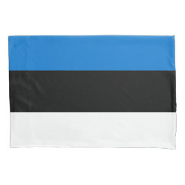 Estnische Flagge Kissenbezug