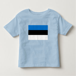 Estnische Flagge Kleinkind T-shirt