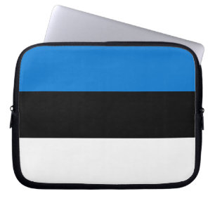 Estnische Flagge Laptop-Sieb Laptopschutzhülle